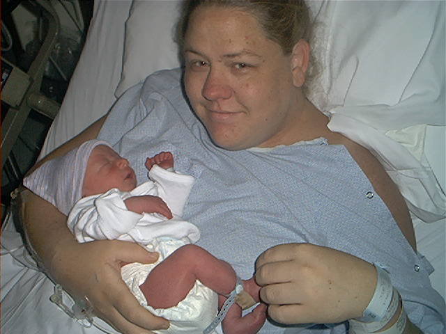 Kathy's Daughter with her new Son