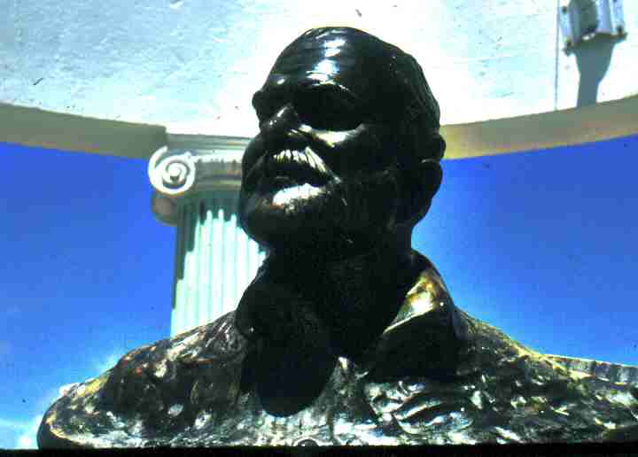 Bust of Hemingway